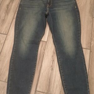 Lucky Women's "Ava" Jeans, Size 12A, Mid-rise Skinny, Ankle, Dark Blue, NWOT